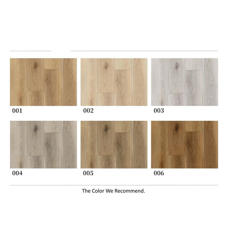 ลายไม้ Unilin คลิกพื้น Spc พื้นไม้กระดานไวนิลไฮบริด PVC 7 มม