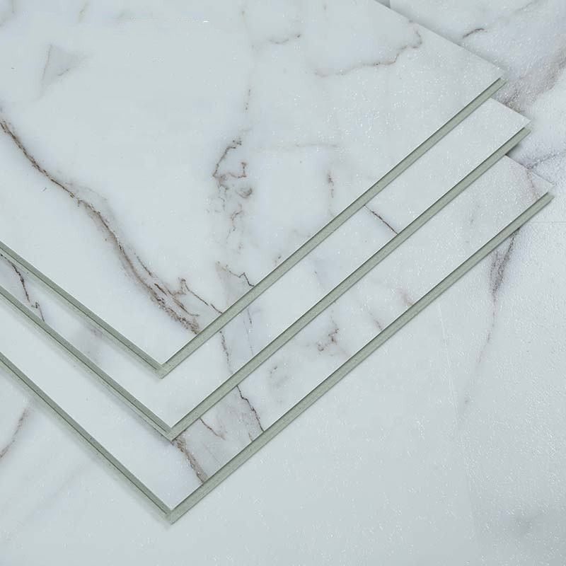 FSC 4.0mm Marble Look Spc Flooring Commercial Spc พื้นไวนิลกันน้ำ
