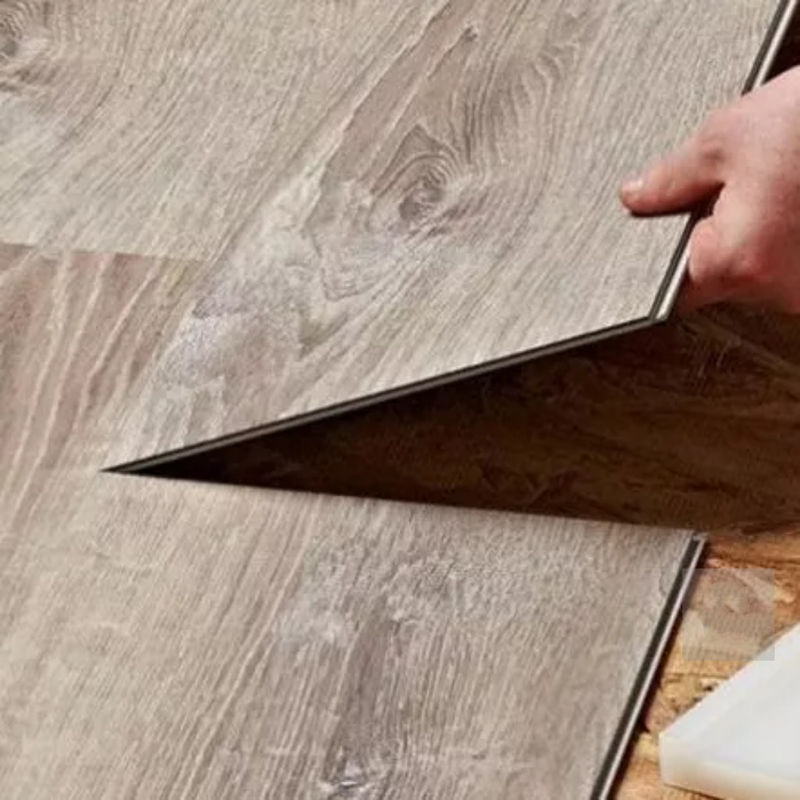 3.5 มม. -6.0 มม. SPC Interlocking Flooring Click Lock Vinyl Plank Flooring เป็นมิตรกับสิ่งแวดล้อม