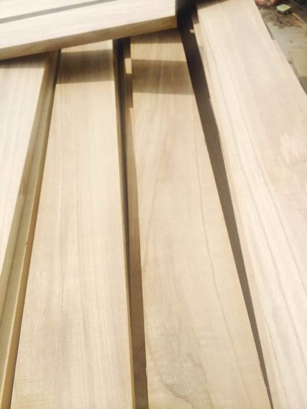 ไม้ระแนงในร่ม ไม้ตกแต่ง ไม้เบิร์ช สีธรรมชาติ เพาโลเนีย 100-2500มม