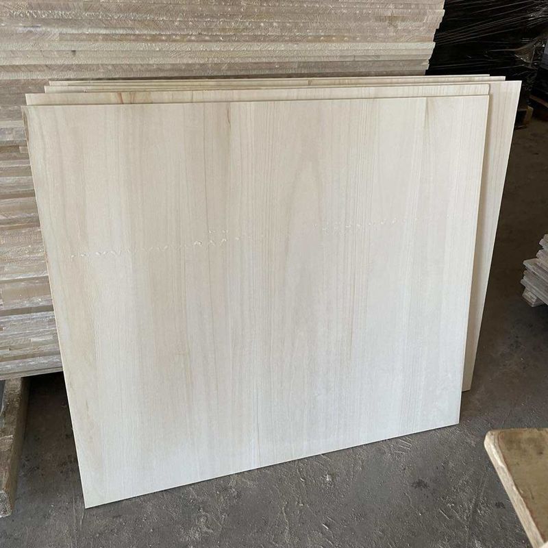 12mm 15mm Solid Wood Panels เพาโลเนียบอร์ดสำหรับตกแต่งเฟอร์นิเจอร์