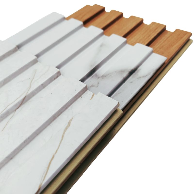 ตกแต่งภายใน Wpc ผนังห้องนอนดูดซับเสียงป้องกันไฟฟ้าสถิตย์