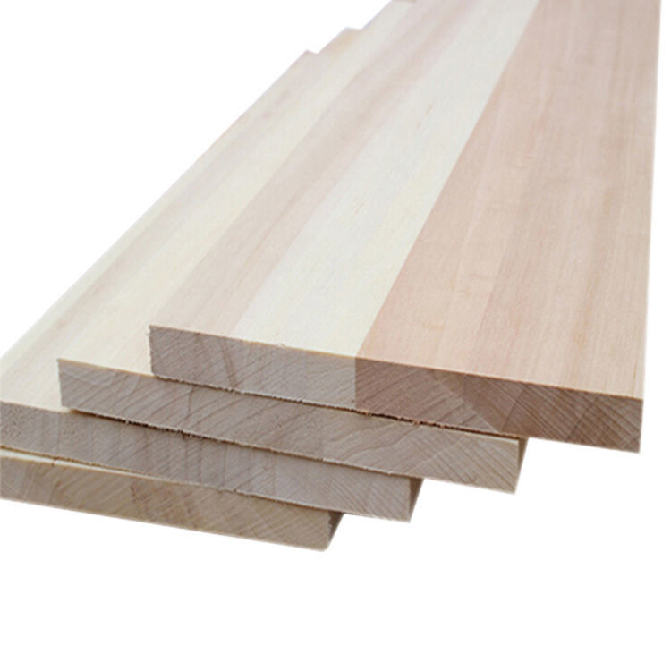 ป็อปลาร์ ตกแต่งภายใน แผ่นไม้จริง Poplar Wood Board 3mm-50mm