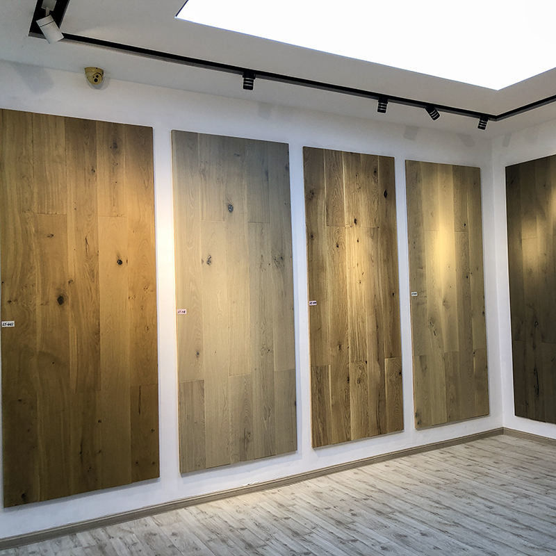 Wide Plank Wash พื้นไม้เอ็นจิเนียร์โอ๊คด้อย 20 สีปรับแต่งได้