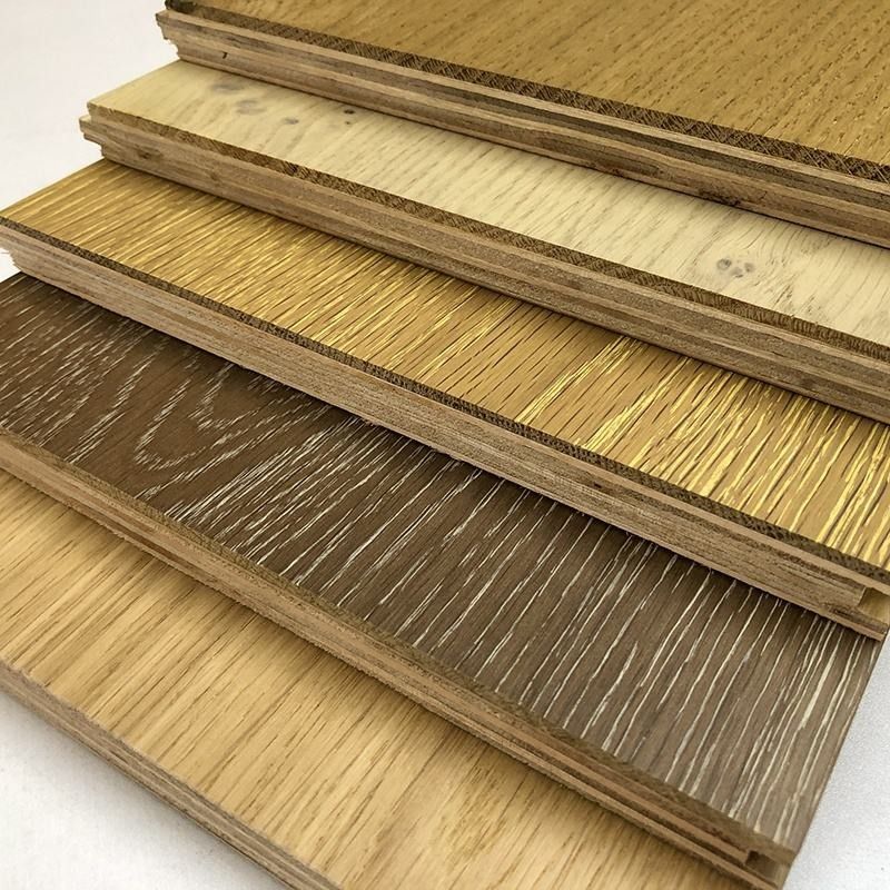 Wide Plank Wash พื้นไม้เอ็นจิเนียร์โอ๊คด้อย 20 สีปรับแต่งได้