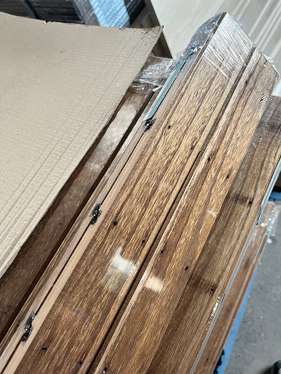 เครื่องตกแต่งบ้านวินเทจ 12 มม แผ่นไม้วิศวกรรมขนาดที่กําหนดเอง