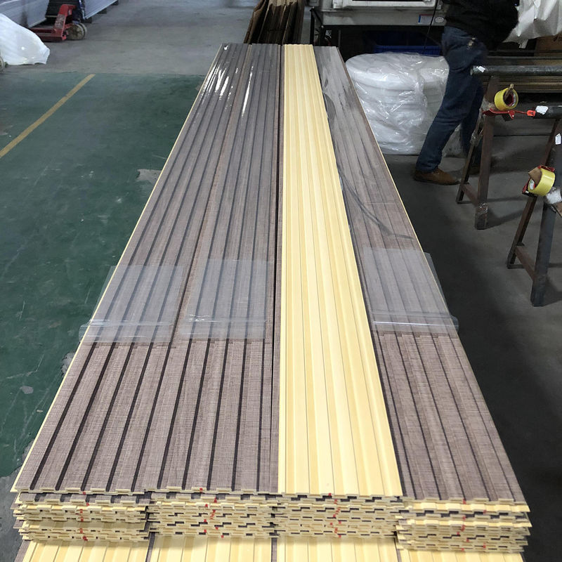 พานผนังตกแต่งภายใน พานเพดาน PVC ผิวเคลือบ ใยไม้ยาง