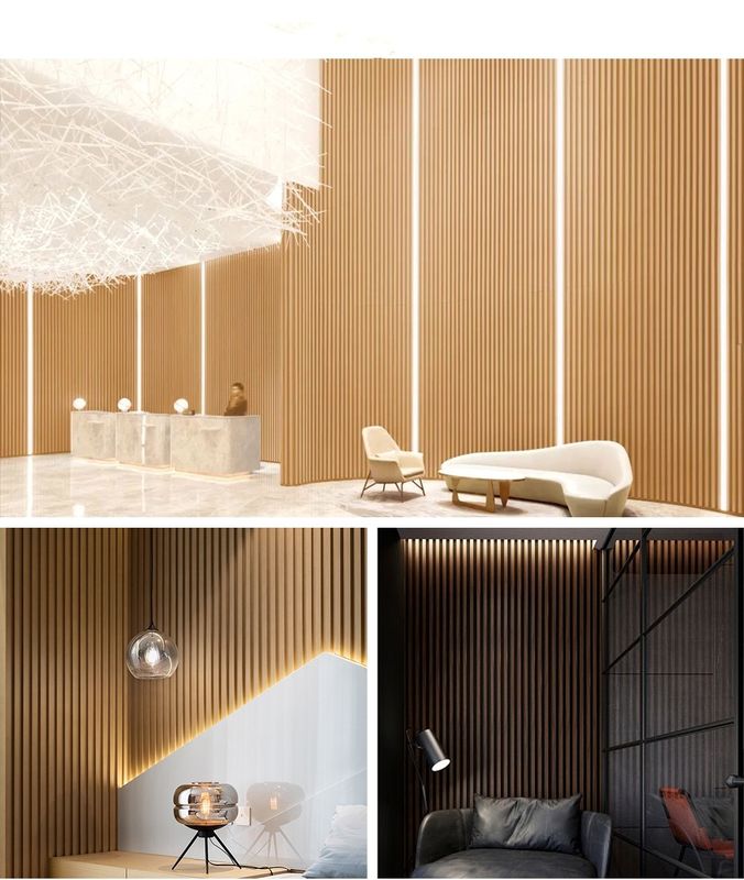 พานผนังตกแต่งภายใน พานเพดาน PVC ผิวเคลือบ ใยไม้ยาง