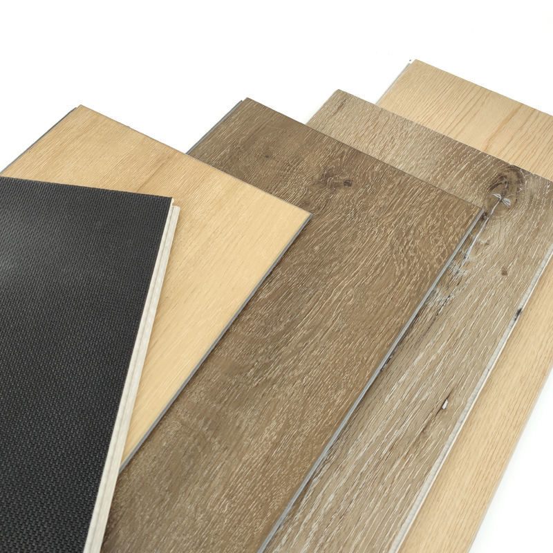 4mm/5mm/6mm คลิกล็อค Rigid Spc Flooring กระเบื้องพลาสติกกันน้ํา