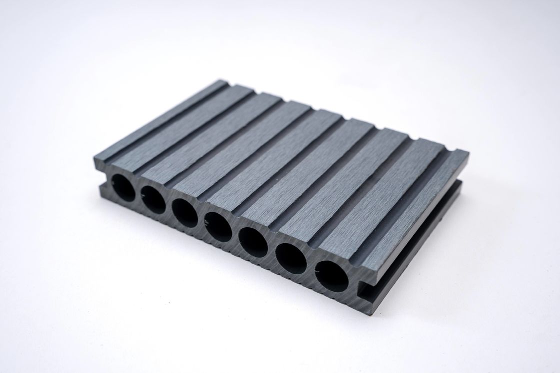Wpc Outdoor Flooring Decking Wood Plastic Composite Decorative Exterior Outdoor Fluted Wpc Panel Board ผนังผนังผนังผนังผนังผนังผนัง