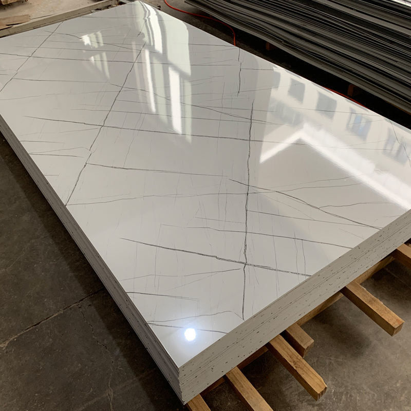 วินิลหรูหรา 100% สะอาดต่อสิ่งแวดล้อม พื้นกันน้ํา SPC 3 มม 3.5 มม 4 มม 5 มม PVC ผนังภายในที่ทันสมัย