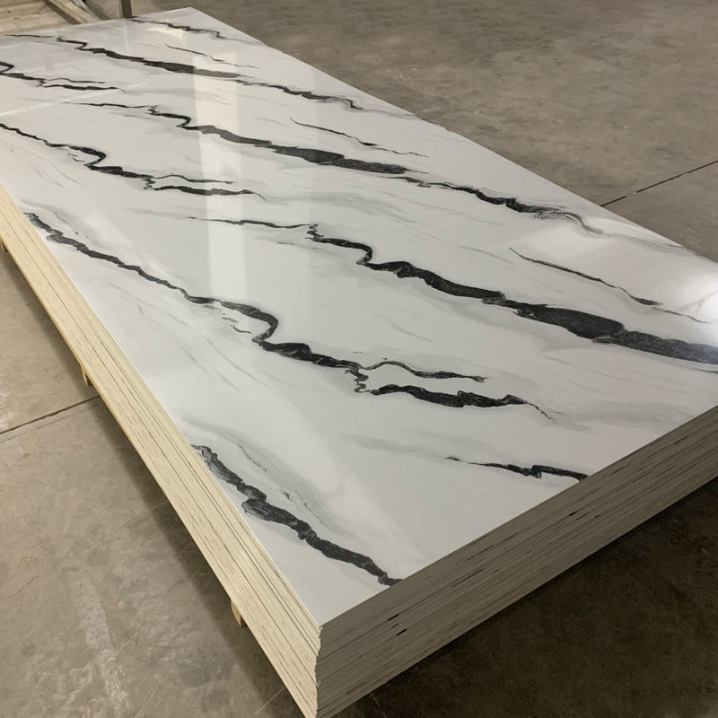 วินิลหรูหรา 100% สะอาดต่อสิ่งแวดล้อม พื้นกันน้ํา SPC 3 มม 3.5 มม 4 มม 5 มม PVC ผนังภายในที่ทันสมัย