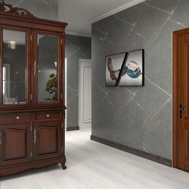 ขายร้อน PVC พลาสติก SPC บอร์ดผนัง ด้านใน กันน้ํา มาร์บอร์ล ห้องน้ํา แผ่นผนัง สําหรับห้องน้ําเปียก