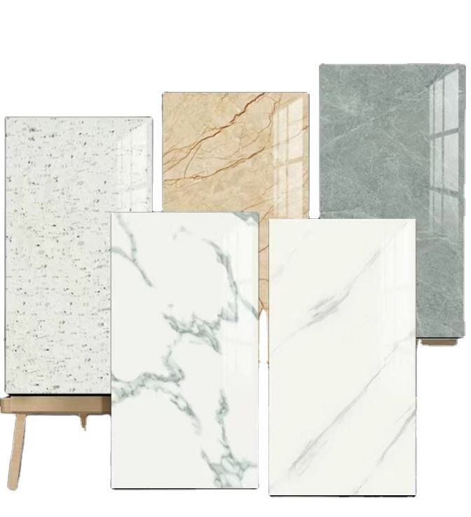 แผ่นผนัง PVC คุณภาพดี แผ่นผนัง SPC สําหรับตกแต่งภายใน