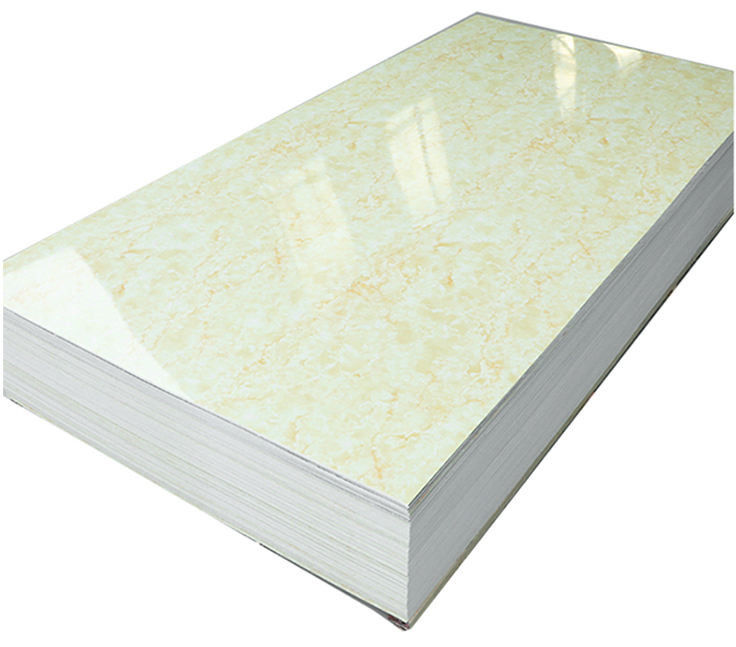 การติดตั้งง่าย มาร์บอร์ดู SPC พลาสติกหรู ทนทานการสวมผนังและพื้น Tile ในบ้าน สินค้าใหม่ในจีน