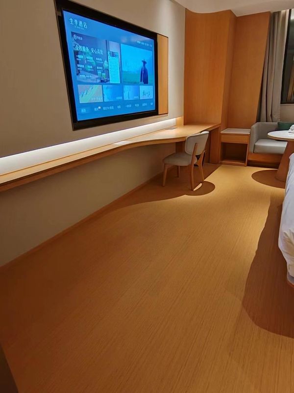 เซรามิค ดูหิน พลาสติกประกอบ SPC คลิก วินิล แผ่นพื้น สําหรับตึกผนังครัวพาณิชย์