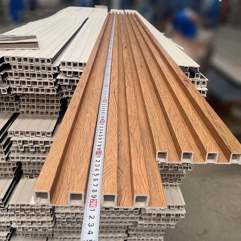 โรงงานตกแต่งภายใน PVC การเคลือบผนัง บอร์ดผนัง WPC ภายในผนังผนัง