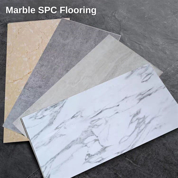 ภายใน กันน้ํา 4 มม ไม้เมล็ด หลักแข็ง Pvc พลาสติก แผ่น interlocking คลิกล็อค Spc วินิลพื้น