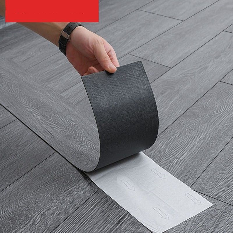 ไม้กันน้ํา ไฮโล Pvc กระเบื้องพื้น Lvt พื้นดิน Vinyl ติดกันเอง