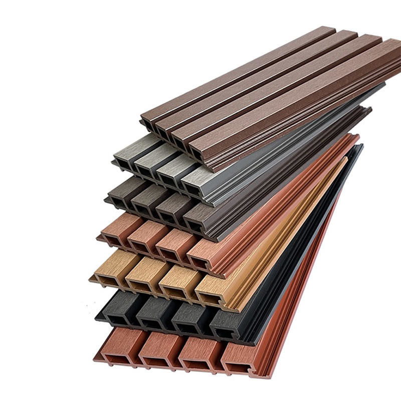 โรงงานขายตรง คุณภาพดี พานิลผนังภายนอก กันน้ํา โค-เอ็กซ์ตรูชั่น Wpc ผนังเคลือบสําหรับตกแต่งผนังภายนอก