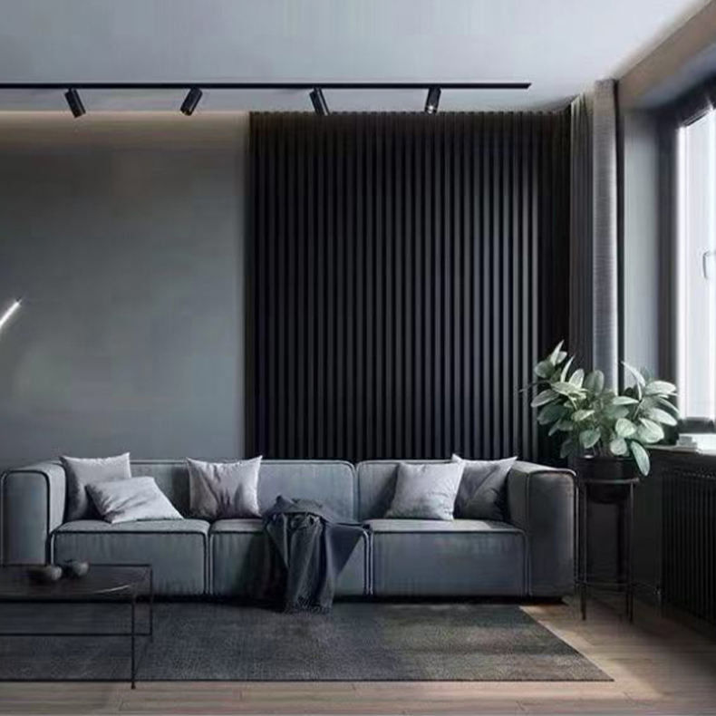 โรงงานขายยอดขายผนังไม้ปลูกผืนผนัง WPC PVC ผนังพลาสติก ผนังทีวีสําหรับภายใน