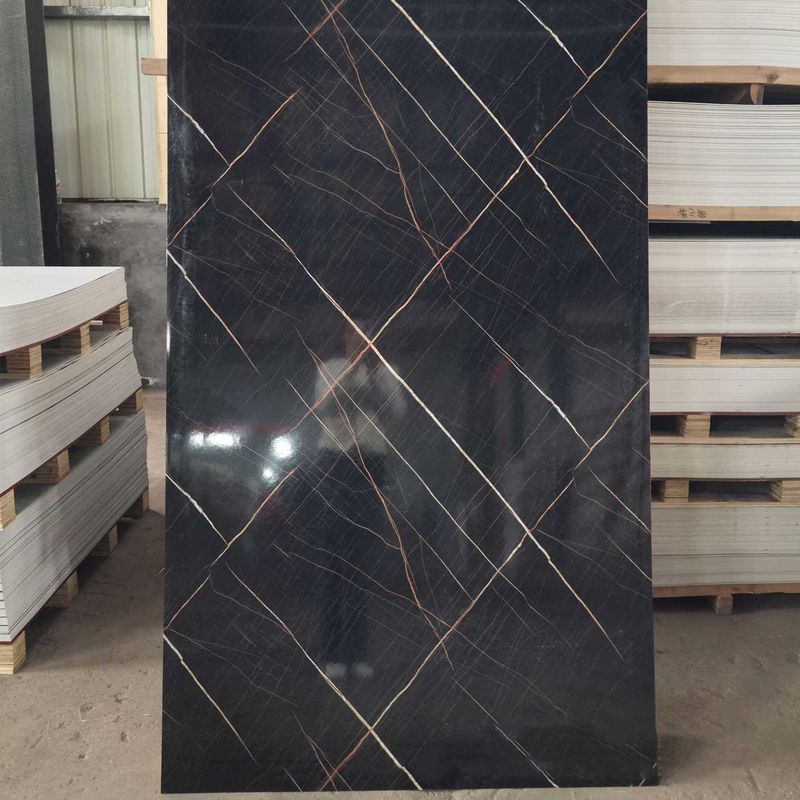 ผนังแผ่นมะพร้าว UV Pvc หนักเบาในความหนา 3 มม หรือ 4 มม 3d