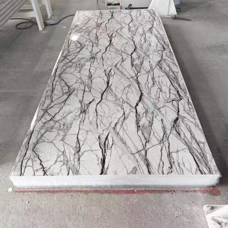 ผู้ให้บริการชาวจีนนําเสนอแผ่นผนังมาร์บูลูวี แผ่นผนังตกแต่งภายในแผ่นพลาสติก