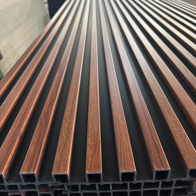 16cm ภายใน WPC ตกแต่ง ผนังภายในผนังผสมไม้