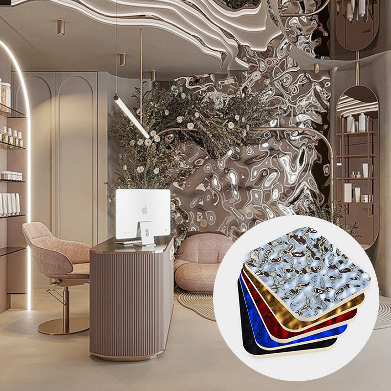 ไม้ยาง ถ่านหิน น้ําคลื่น ไม้ฟันเนอร์แผ่น คาร์บอน คริสตัลแผ่น ไม้ยาง ผนังไฟเบอร์