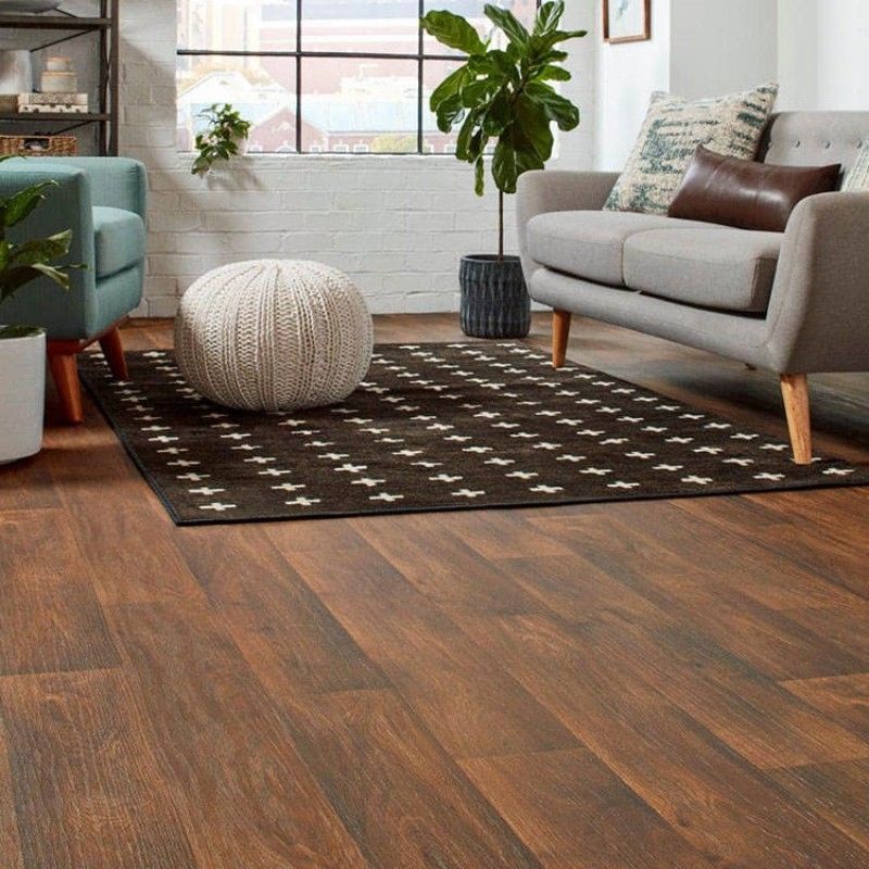 พื้นดินพีวีซีไวนิลแข็งแบบพาณิชย์