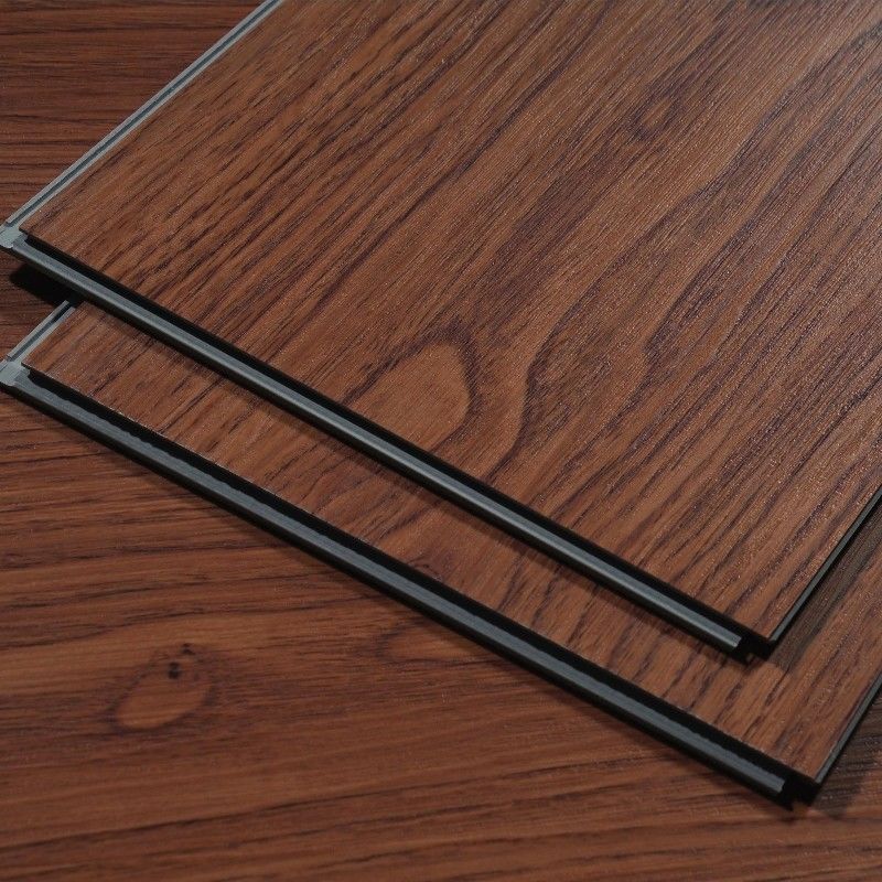 4.5mm 5mm 6mm กันน้ํา Spc Piso 4mm อินเตอร์ล็อคคลิก Lvt Spc พื้น PVC