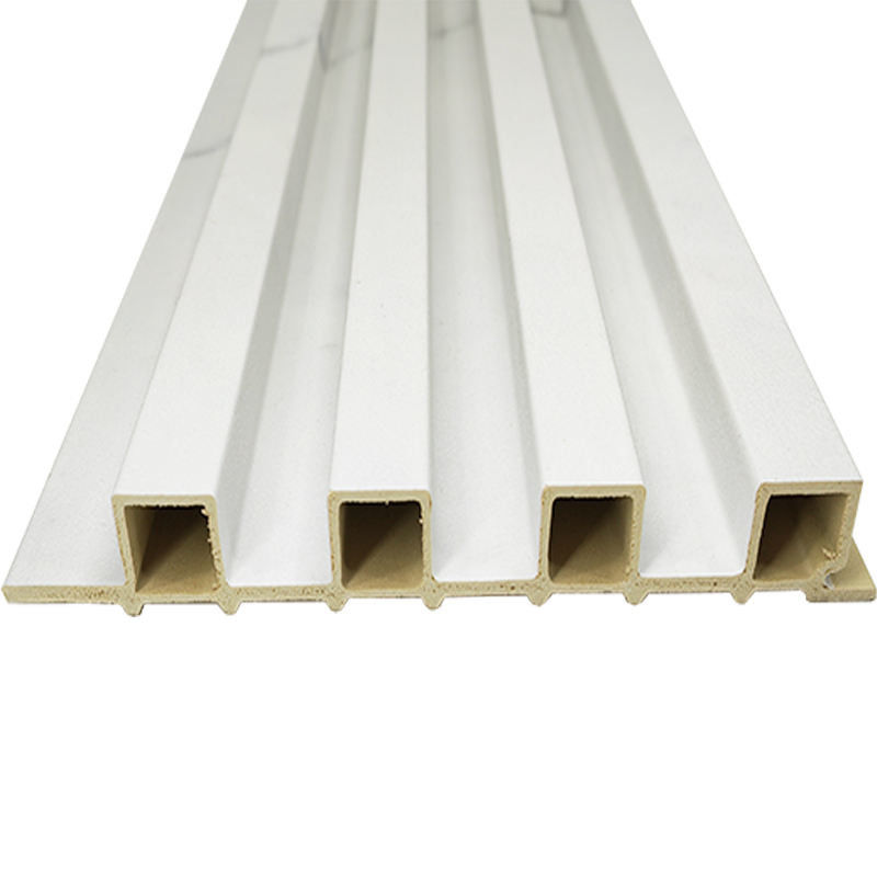 งานศิลปะภายในที่ทันสมัย Louver การตกแต่ง 3d ป้ายผนัง Wpc ป้ายผนังสําหรับผนังหรือเพดานและภายในทีวี Pvc ครอบคลุม