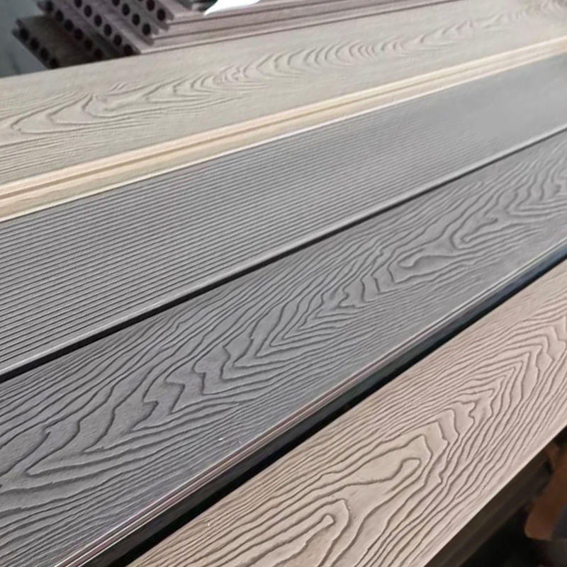 WPC Decking Board วัดน้ําไม้ พลาสติก คอมพอสิต วัสดุพื้น