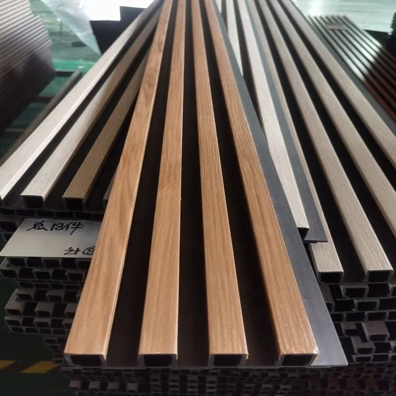 กระดาษดํา บ้านภายในผนังตกแต่ง WPC แผ่นผนังที่มีฟังก์ชันกันน้ํา