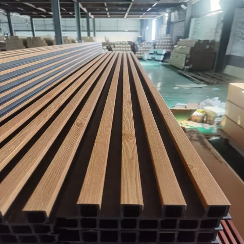 กระดาษดํา บ้านภายในผนังตกแต่ง WPC แผ่นผนังที่มีฟังก์ชันกันน้ํา