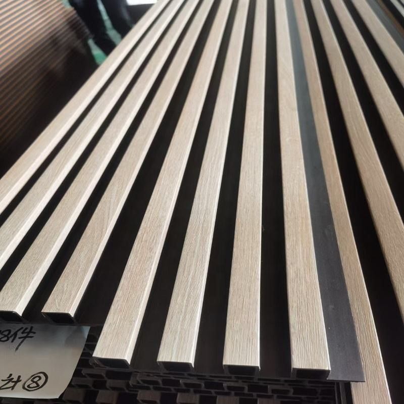 กระดาษดํา บ้านภายในผนังตกแต่ง WPC แผ่นผนังที่มีฟังก์ชันกันน้ํา