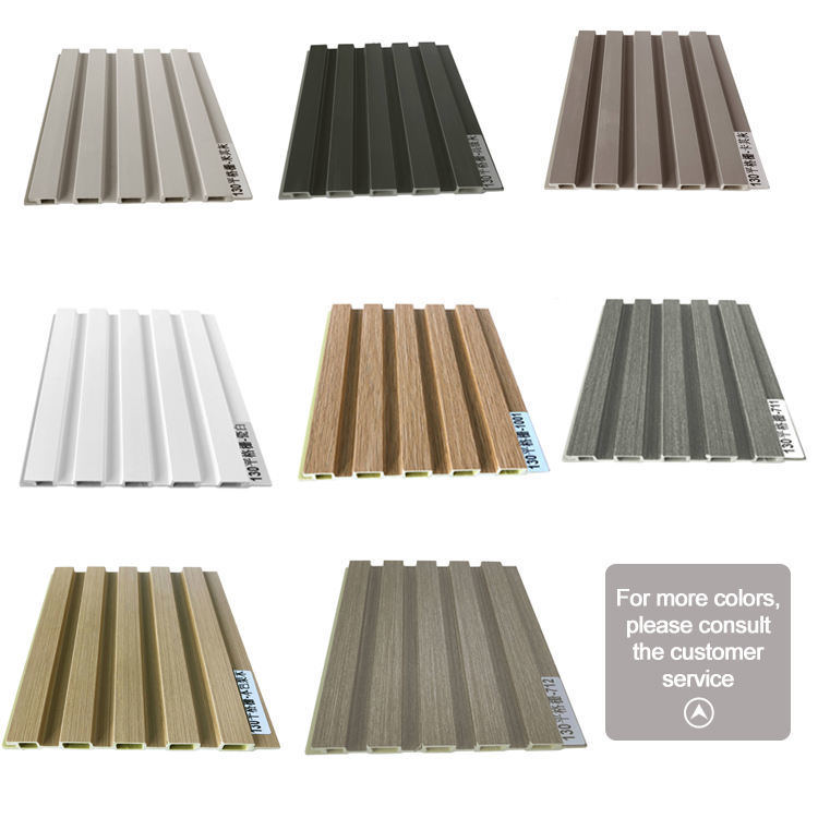 แผงผนัง WPC กันเชื้อโดยตรงจากโรงงาน พร้อมดีไซน์ร่อง สำหรับเพดานบ้าน ห้องนั่งเล่น เวิร์คช็อป สวนสาธารณะ โรงพยาบาล