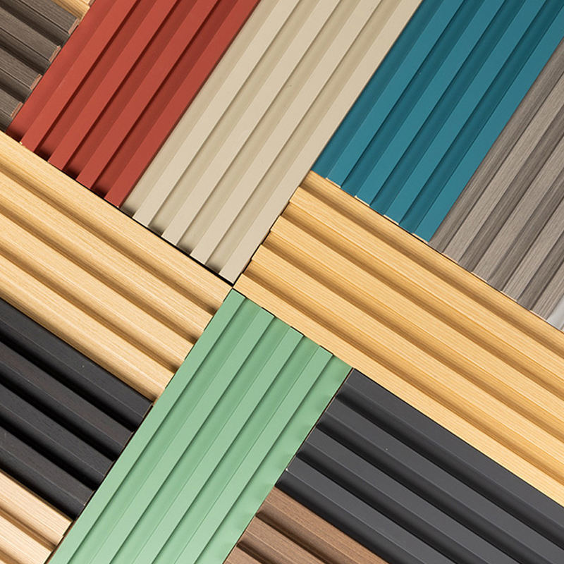 แผงผนัง Wpc ราคาดีที่สุด การออกแบบใหม่ล่าสุด ผนังร่อง ตกแต่งผนังภายใน