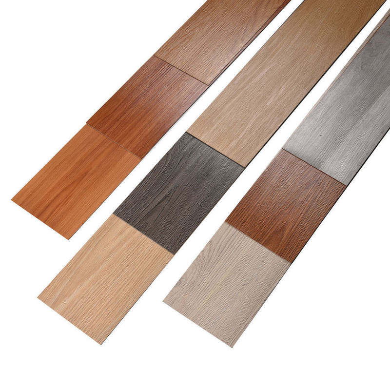 กระเบื้องไวนิลหรู (LVT) พื้น 2 มม. 3 มม. 4 มม. กันน้ำ กันไฟ แผ่นไวนิล PVC ติดกาวในตัว สำหรับบ้านและสำนักงาน