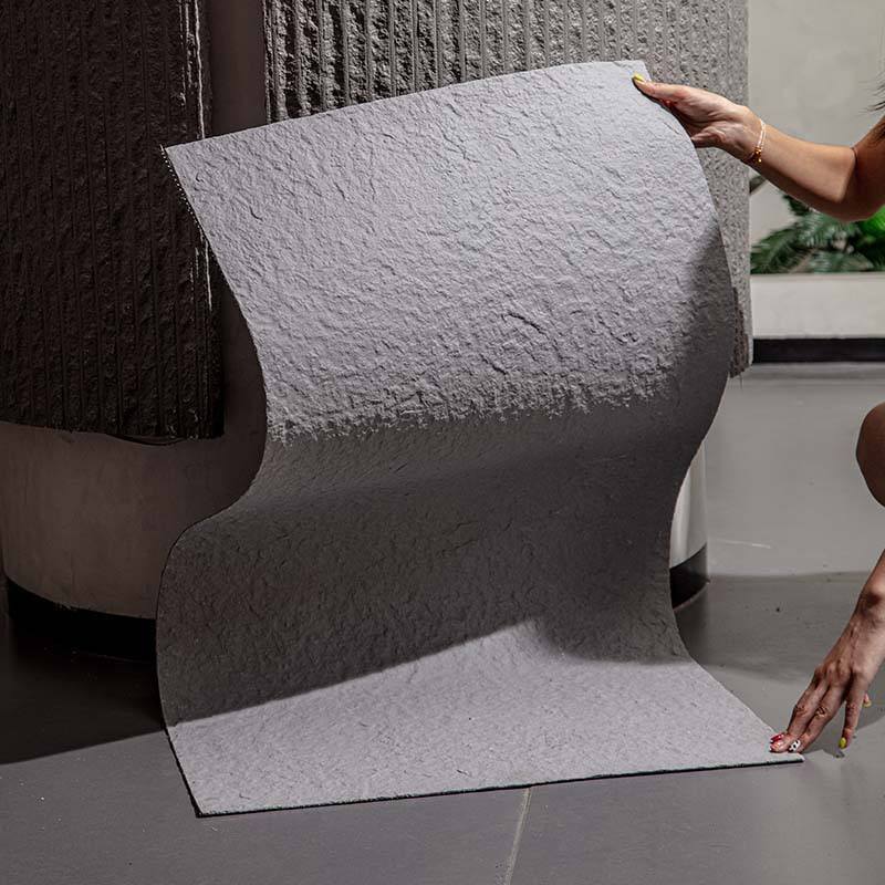 ผนังหินธรรมชาติ แผ่นหินยืดหยุ่น แฟนเนอร์สําหรับผนังภายนอก วัสดุคลุมผนังยืดหยุ่น