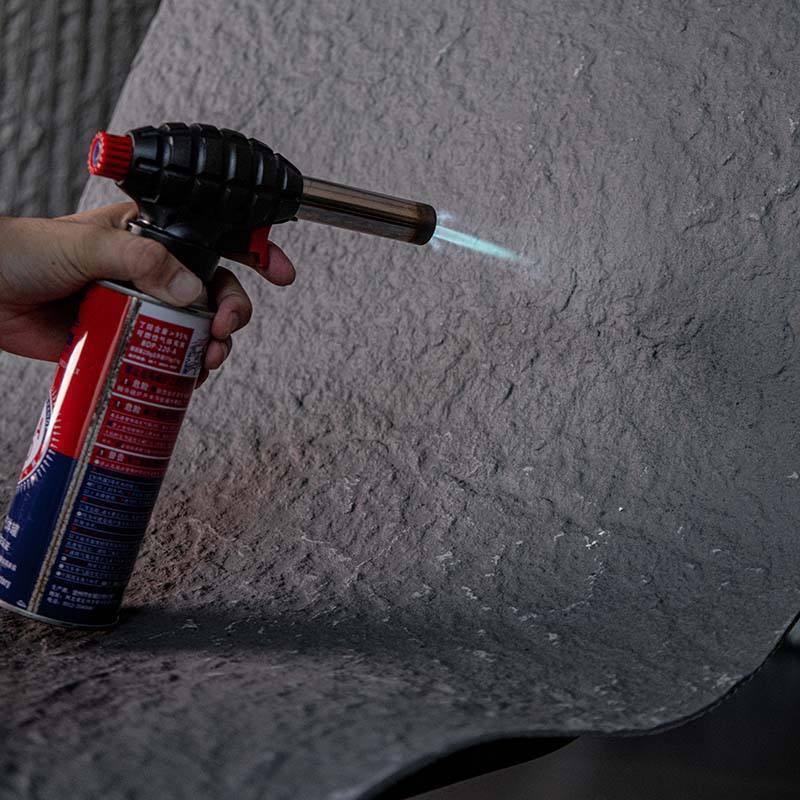 ผนังหินธรรมชาติ แผ่นหินยืดหยุ่น แฟนเนอร์สําหรับผนังภายนอก วัสดุคลุมผนังยืดหยุ่น