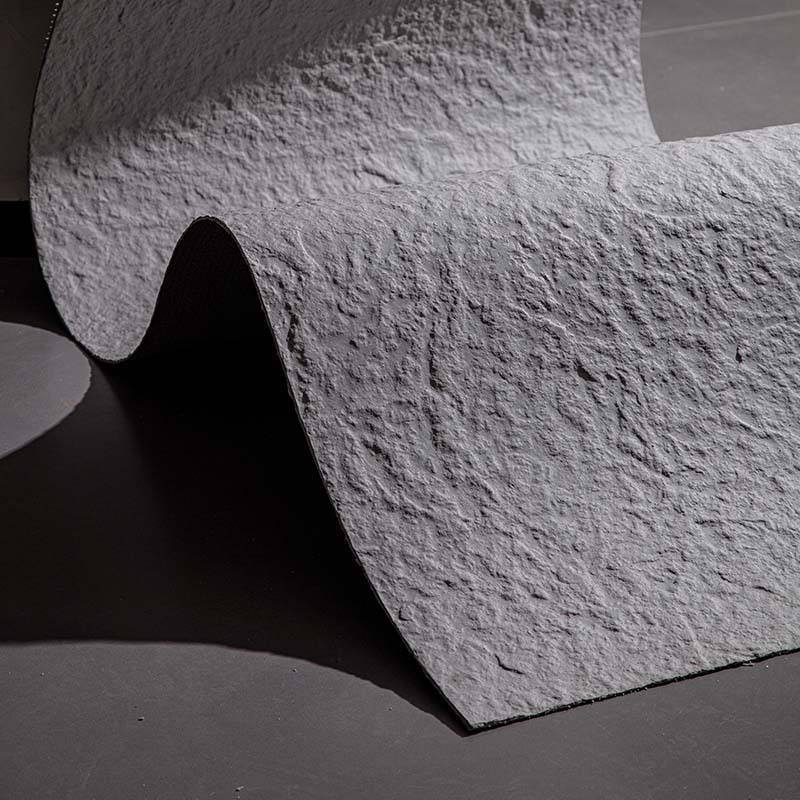 ผนังหินธรรมชาติ แผ่นหินยืดหยุ่น แฟนเนอร์สําหรับผนังภายนอก วัสดุคลุมผนังยืดหยุ่น