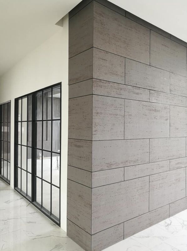 แผ่นทราเวตตินยืดหยุ่น 3d แผ่นหินทราเวตติน ผ้าคลุมยืดหยุ่น Ms ทราเวตตินยืดหยุ่น