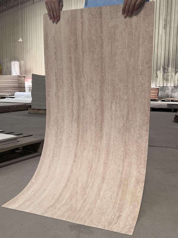 ขายปลีก หินอ่อนยืดหยุ่น ผนังภายนอก กระเบื้องผนัง