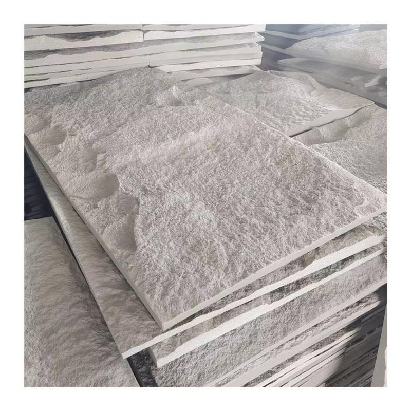 อินเตอร์เนอร์หลายประการ น้ําหนักเบา PU หินประดิษฐ์ veneer cladding ภายนอก 3D การตกแต่ง หินผนัง panel คุณภาพสูง