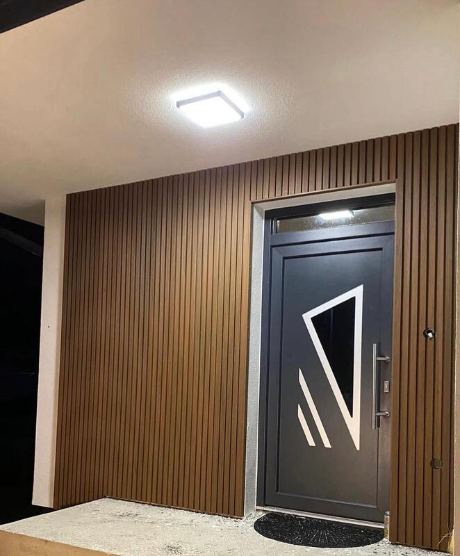 แผงหน้าอาคาร WPC ทันสมัย, แผงผนังภายนอก, แผงผนัง WPC สำหรับโรงแรม