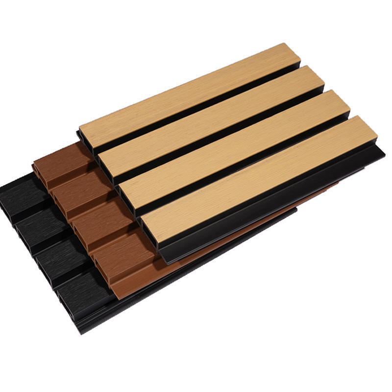 แผงผนัง WPC กลางแจ้งสมัยใหม่ ติดตั้งง่าย และดีไซน์คลาสสิก คุณสมบัติกันน้ำสำหรับพื้นที่กลางแจ้ง