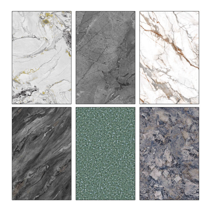 แผนการออกแบบ 3 มิติน้ําอ่อน PVC ใบมะพร้าวสําหรับผนัง แผ่นมะพร้าว UV Board การตกแต่งภายใน