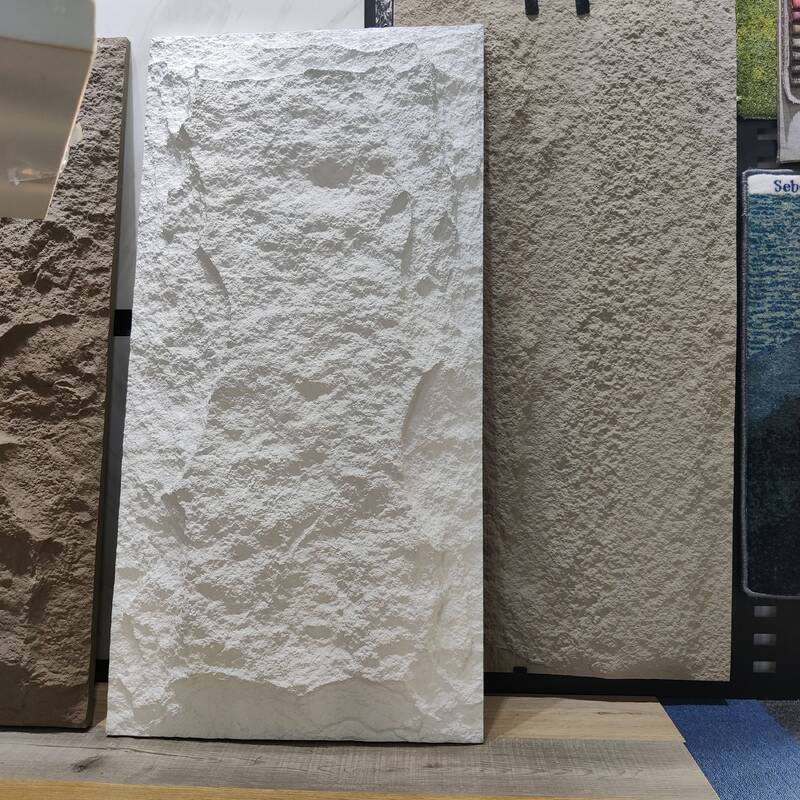 แผงผนัง PU คุณภาพสูง ลายหิน ติดตั้งง่าย ตกแต่ง ทนความร้อน แผงผนังภายนอกและภายใน