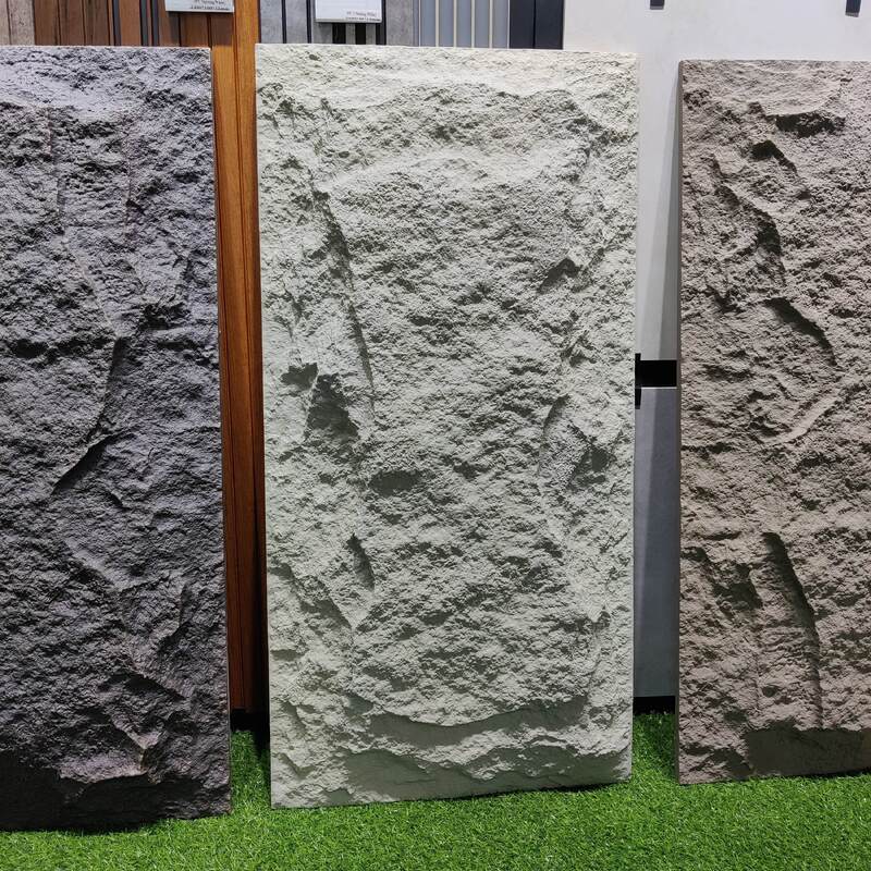 แผงผนัง PU คุณภาพสูง ลายหิน ติดตั้งง่าย ตกแต่ง ทนความร้อน แผงผนังภายนอกและภายใน